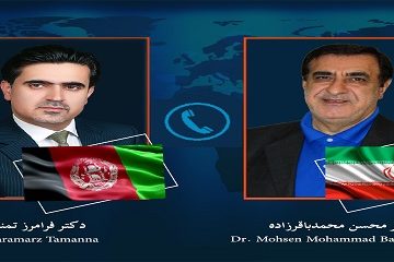 تماس تلفنی فعالین سیاسی ایران و افغانستان